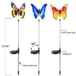 butterfly solar garden lights set of 12