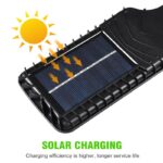 motion sensing solar street light for outdoor garden decor 15