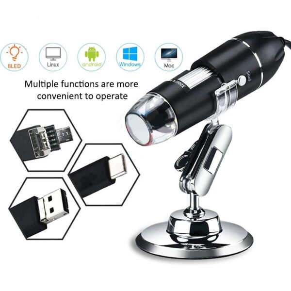1600x Ultimate Microscope 1080P HD Digital 3 in 1 1600x Ultimate Microscope 1080P HD Digital 3 in 1
