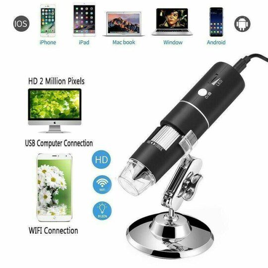 1600x Ultimate Microscope 1080P HD Digital 3 in 112