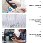 1600x Ultimate Microscope 1080P HD Digital 3 in 124