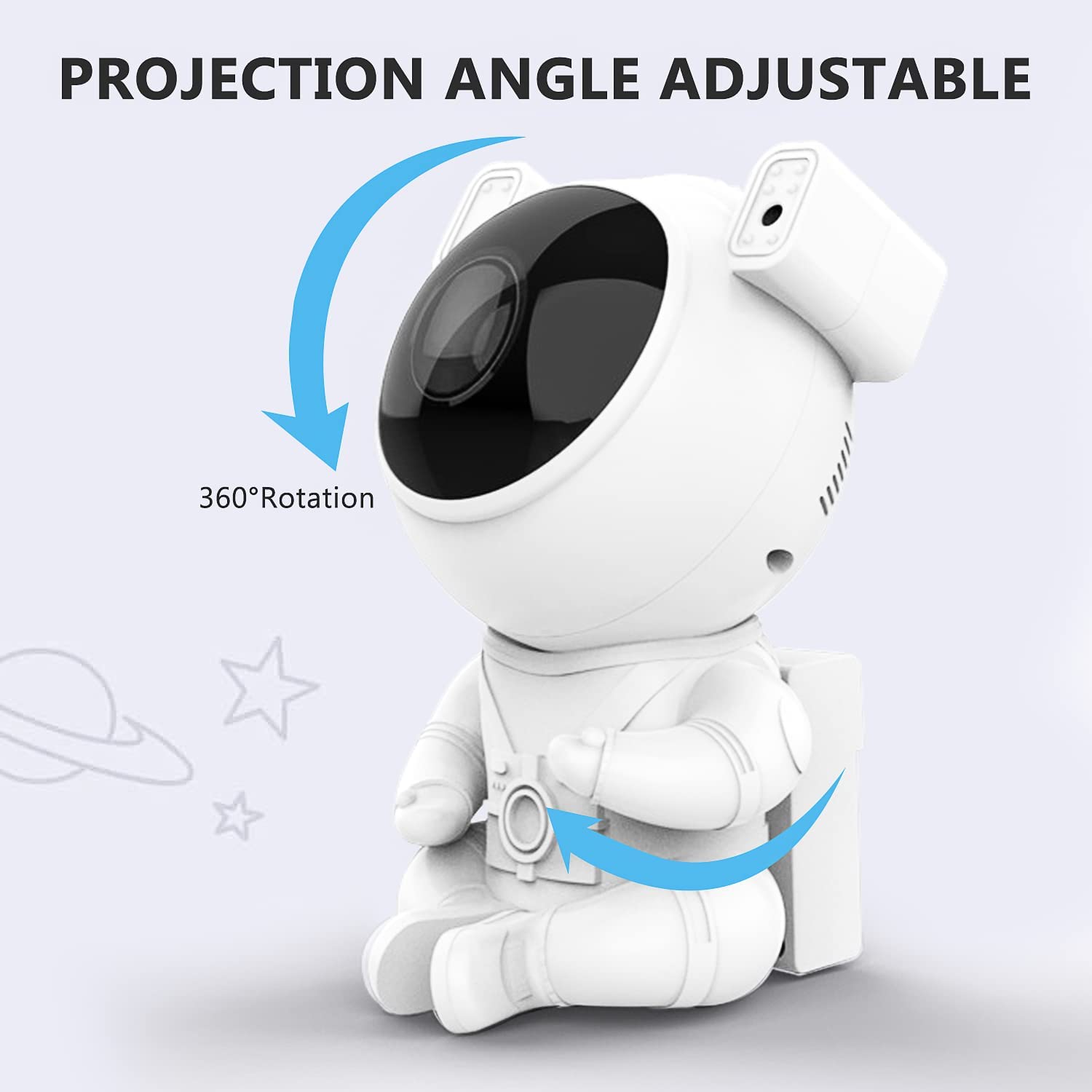 NEW Astronaut Galaxy Starry Projector Night Light Star Sky Night Lamp For Bedroom Home Decorative Kids Birthday Gift