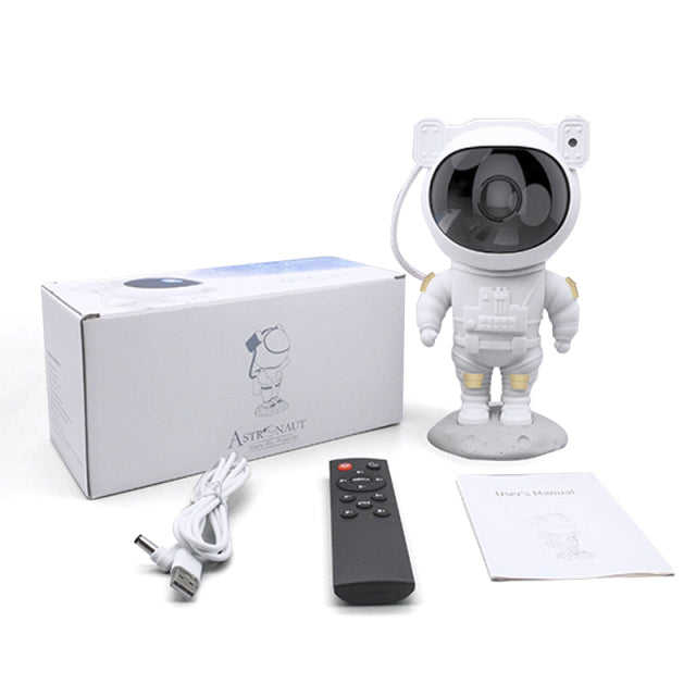 Astronaut Star Projector Night Light Spaceman Galaxy Starry Nebula Ceiling Projection Lamp Starry Sky Bedroom Decor