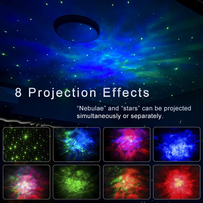 Astronaut Star Projector Night Light Spaceman Galaxy Starry Nebula Ceiling Projection Lamp Starry Sky Bedroom Decor