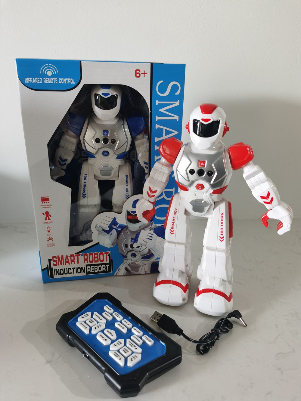 2021 Hot RC Robot Smart Action Walk Singing Dance Action Figure Gesture Sensor Toys Gift for Children