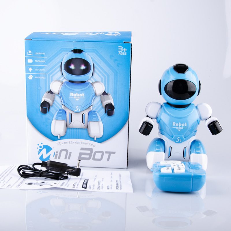 2021 Hot RC Robot Smart Action Walk Singing Dance Action Figure Gesture Sensor Toys Gift for Children