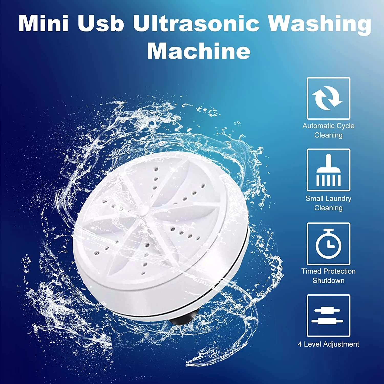 Amazing Ultrasonic Turbo Washing Machine