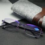 Anti Blue Ray Progressive Reading Glasses Far and Near Dual Use