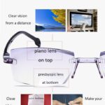 Anti Blue Ray Progressive Reading Glasses Far and Near Dual Use