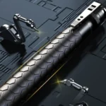 Auto Retractable Self Defense Hiking Stick