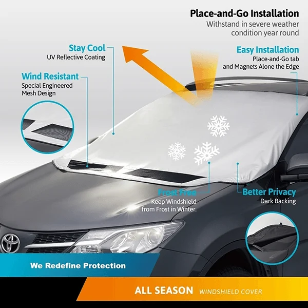 Car Windshield Snow Cover Sunshade