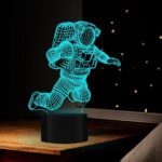 LED 3D Astronaut Night Light Lamp with Colour Changing