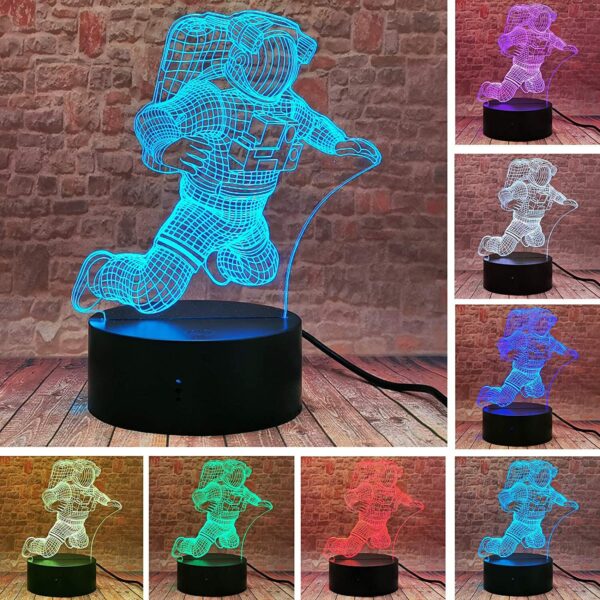 LED 3D Astronaut Night Light Lamp with Colour Changing19