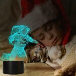 LED 3D Astronaut Night Light Lamp with Colour Changing7