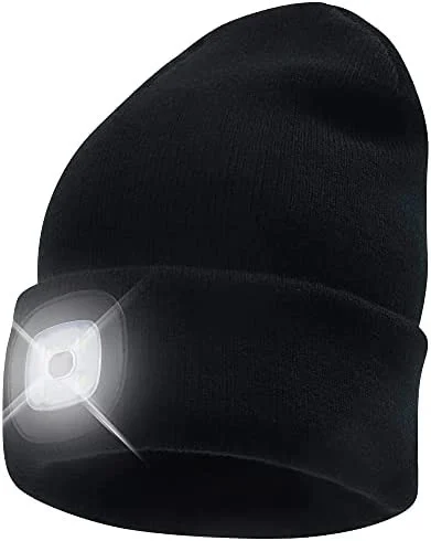 LED Hip Hop Beanie Light