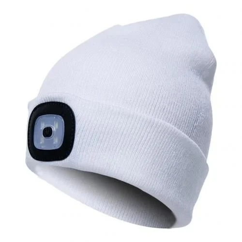 LED Hip Hop Beanie Light