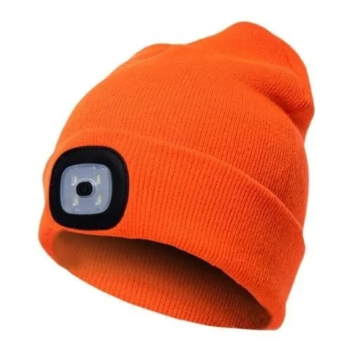 LED Hip Hop Beanie Light