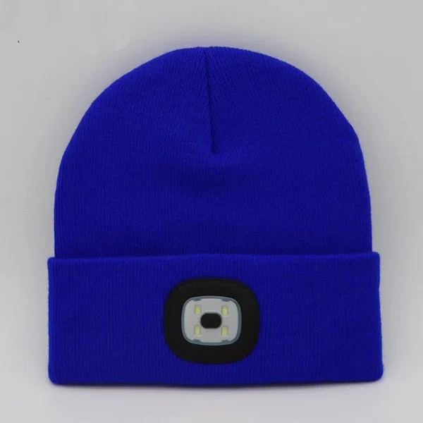 LED Hip Hop Beanie Light