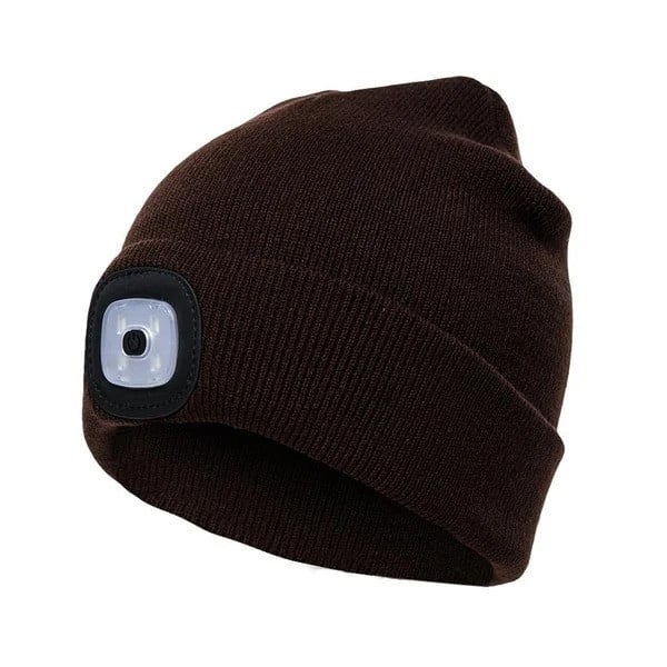 LED Hip Hop Beanie Light