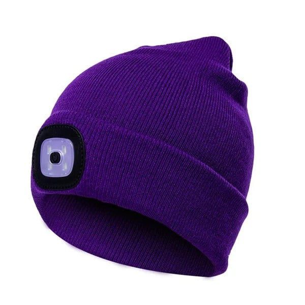 LED Hip Hop Beanie Light