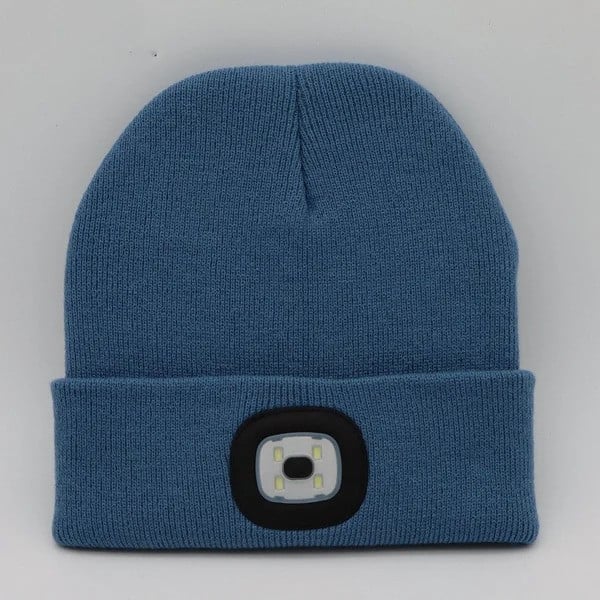 LED Hip Hop Beanie Light