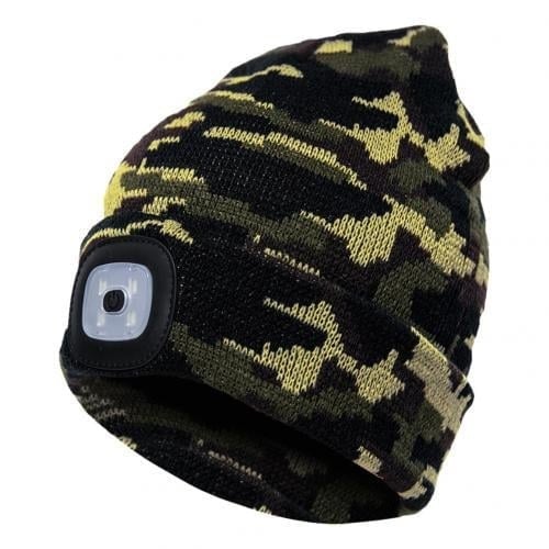 LED Hip Hop Beanie Light