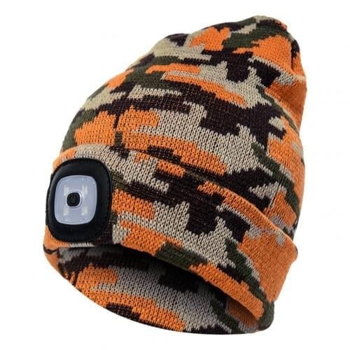 LED Hip Hop Beanie Light