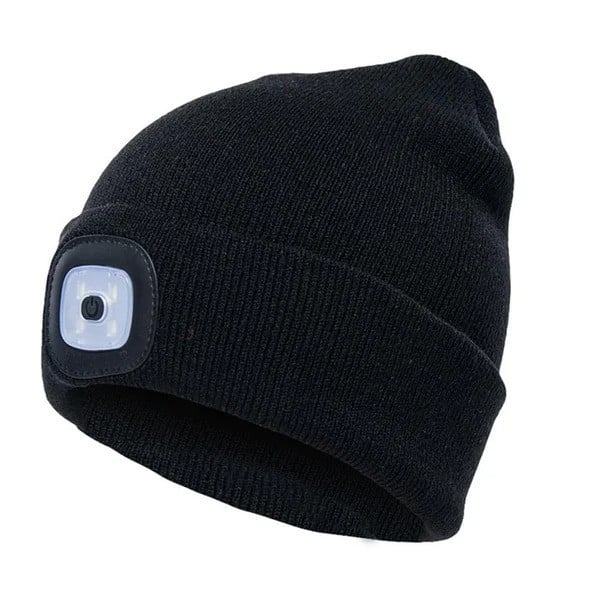 LED Hip Hop Beanie Light