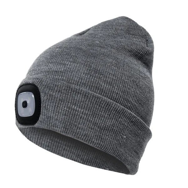 LED Hip Hop Beanie Light