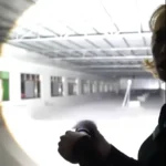 Laser Flashlight LED Rechargeable Tactical High Lumens