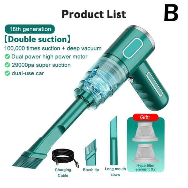 Mini Powerful pa Cordless Vacuum Cleaner Wet & Dry Mini Powerful pa Cordless Vacuum Cleaner Wet & Dry