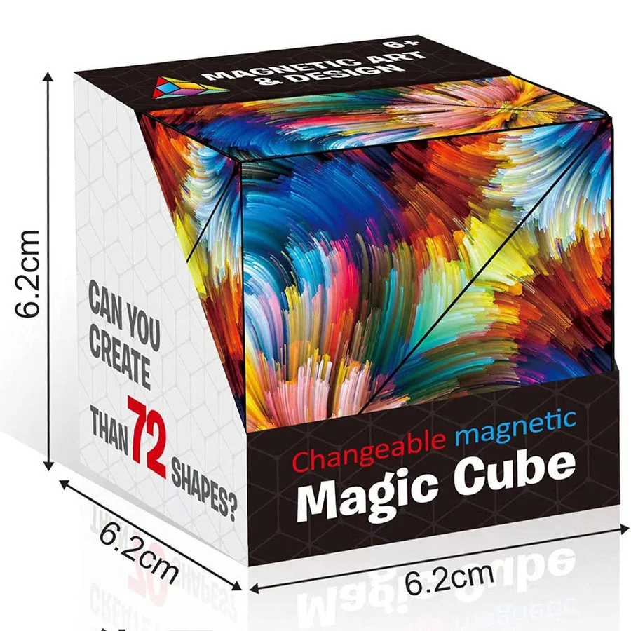 Over Shapes Changeable Magnetic Magic Cube