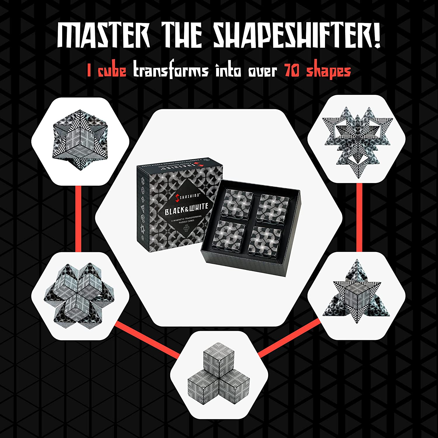 Over Shapes Changeable Magnetic Magic Cube