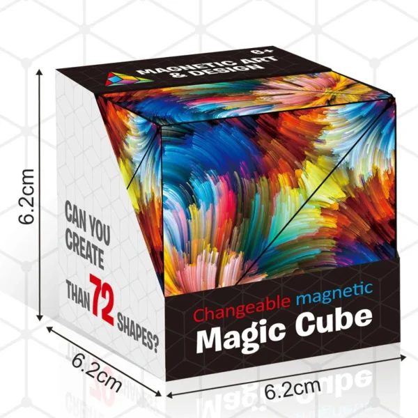 Over Shapes Changeable Magnetic Magic Cube