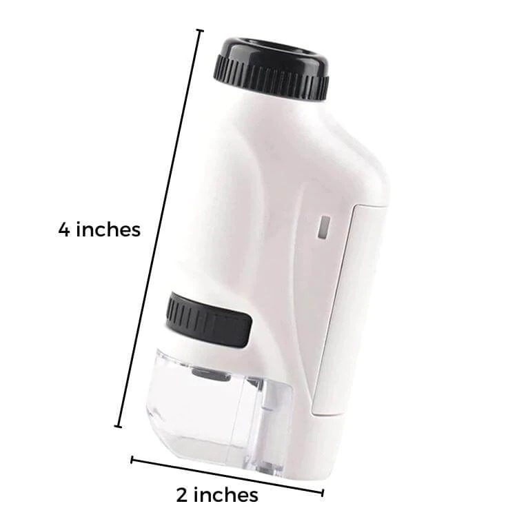 Portable Kid’s Microscope 60-120x With Adjustable Zoom12