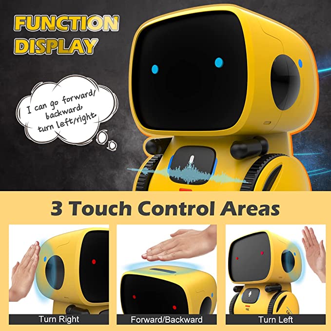 Remoking Robot Toy for Kids with STEM Education and Interactive Features