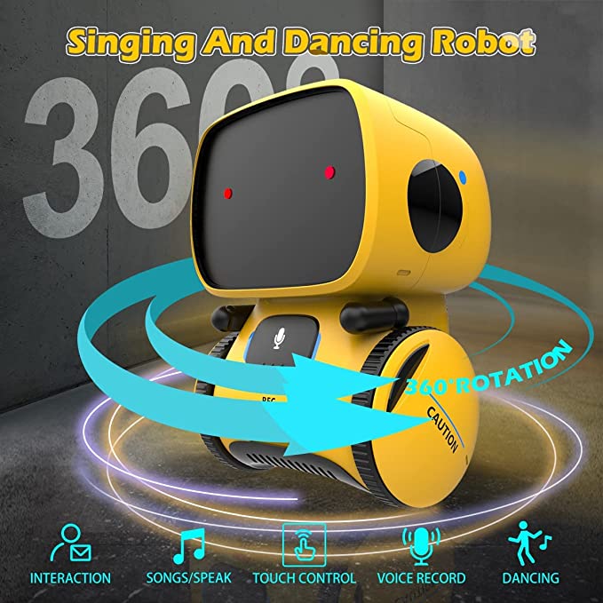 Remoking Robot Toy for Kids with STEM Education and Interactive Features