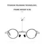 Screwless Foldable Reading Glass Ultra Light Material