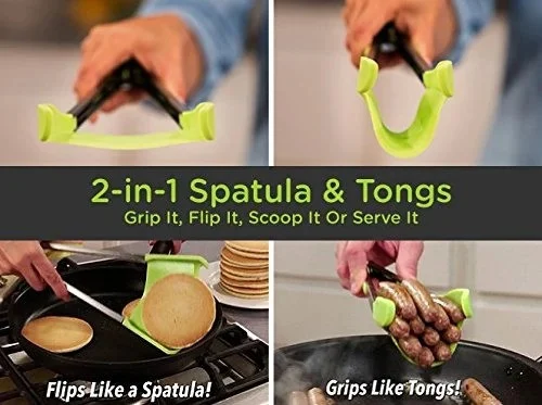 Simply Flip in Spatula & Tongs