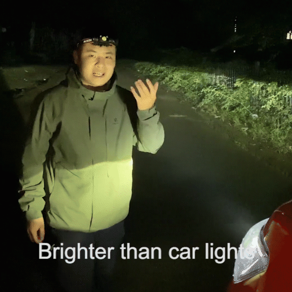 Super Bright Light Sensor LED Mini Headlamp Super Bright Light Sensor LED Mini Headlamp