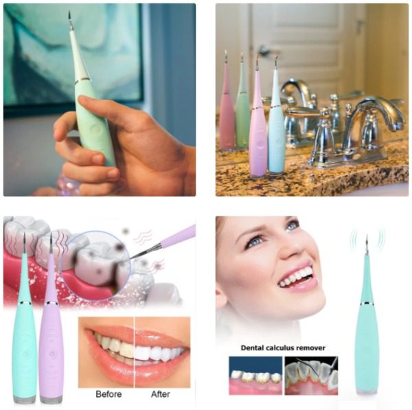 Ultrasonic Portable Tooth Cleaner