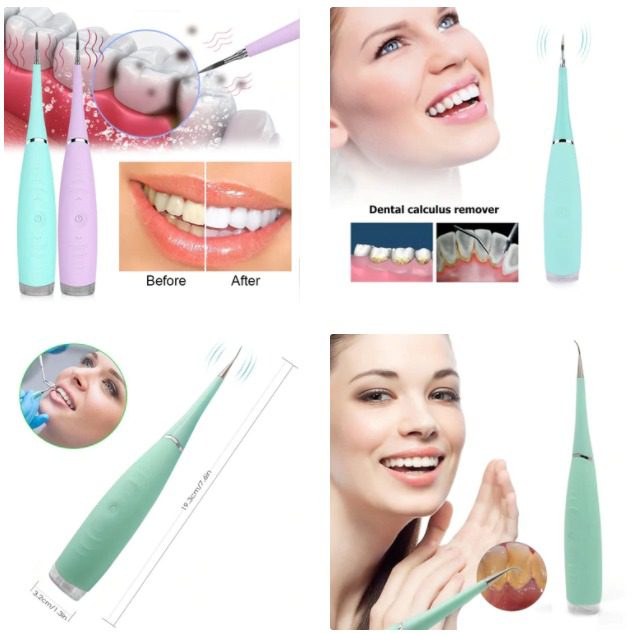 Ultrasonic Portable Tooth Cleaner