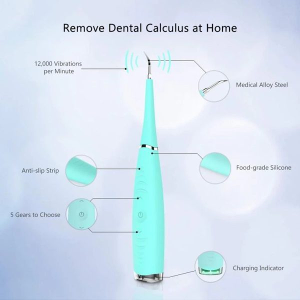 Ultrasonic Portable Tooth Cleaner