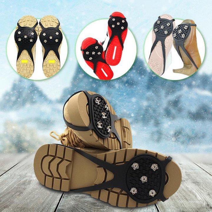 Universal ( Pair) Gripper Spikes Non Slip Shoe Grips