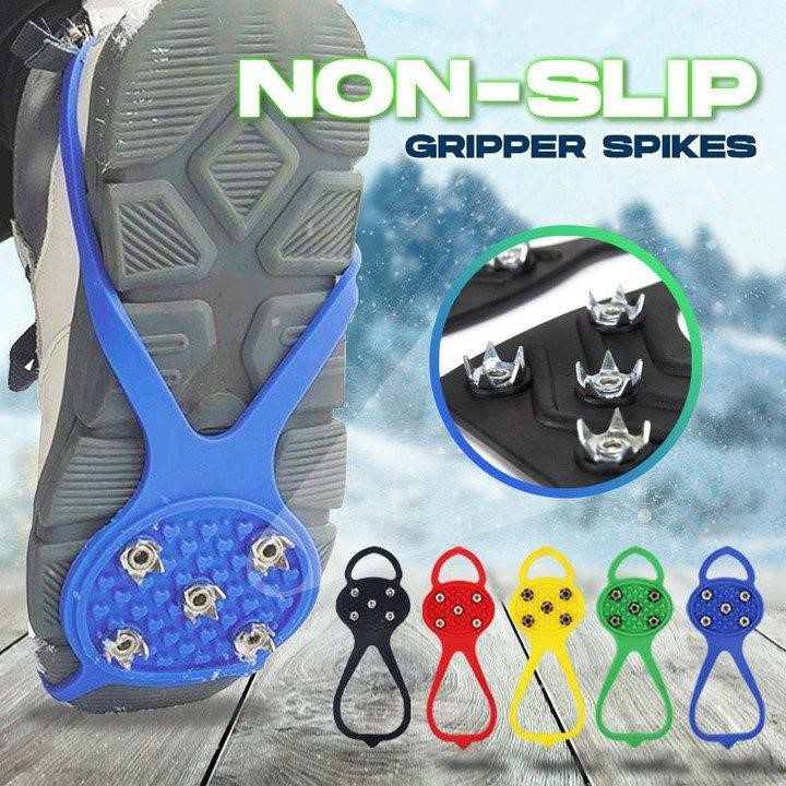 Universal ( Pair) Gripper Spikes Non Slip Shoe Grips