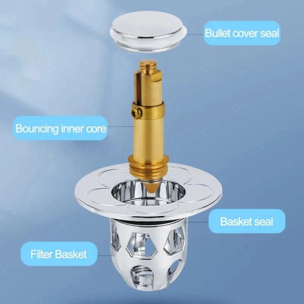 Universal Basin Water Head Leaking Stopper6 Universal Basin Water Head Leaking Stopper6