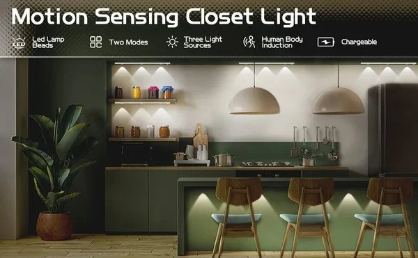 Wireless Motion Sensing Cabinet Light