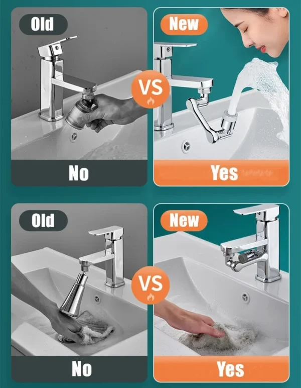 Universal ° Rotating Splash Filter Faucet Universal ° Rotating Splash Filter Faucet