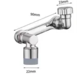 Universal ° Rotating Splash Filter Faucet