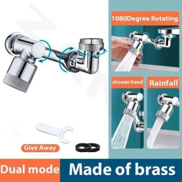 Universal ° Rotating Splash Filter Faucet Universal ° Rotating Splash Filter Faucet